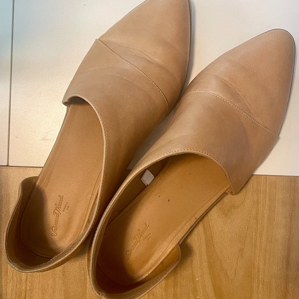 Tan Universal Thread Wenda Cut-Out  Booties | Size 11W